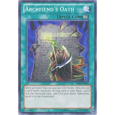 Archfiend's Oath - DR1-EN254