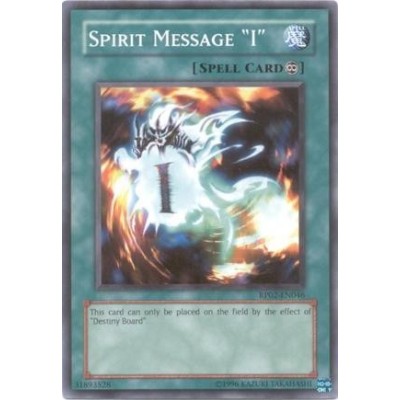 Spirit Message "I" - DB2-EN022