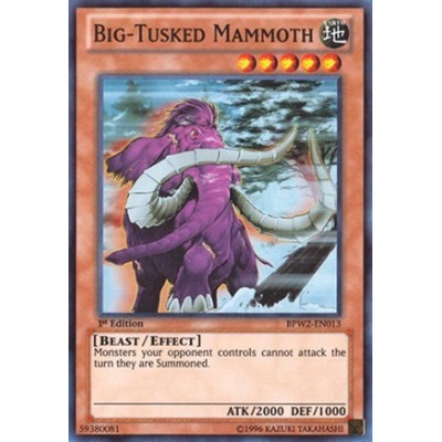 Big-Tusked Mammoth - BPW2-EN013