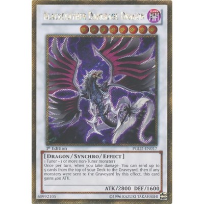 Blackfeather Darkrage Dragon - PGLD-EN017