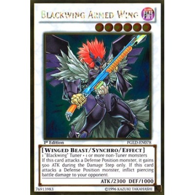 Blackwing Armed Wing - PGLD-EN078