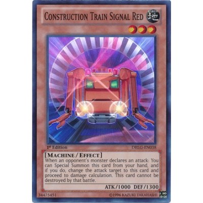 Construction Train Signal Red - DRLG-EN038 x