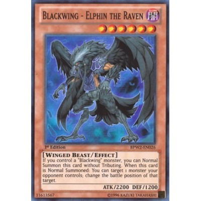 Blackwing - Elphin the Raven - CT06-ENS01