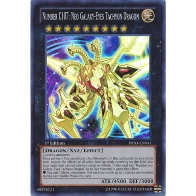 Number C107: Neo Galaxy-Eyes Tachyon Dragon - PRIO-EN041 x