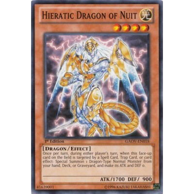 Hieratic Dragon of Nuit - GAOV-EN018