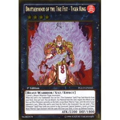 Brotherhood of the Fire Fist - Tiger King - PGLD-EN045 x