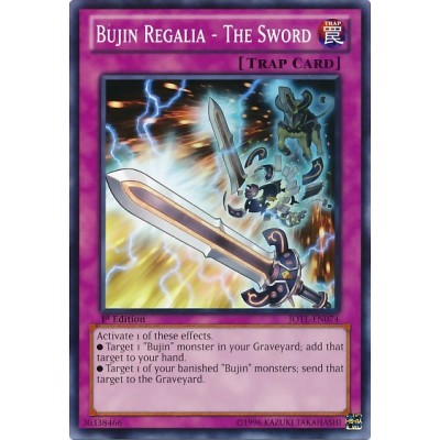 Bujin Regalia - The Sword - JOTL-EN074