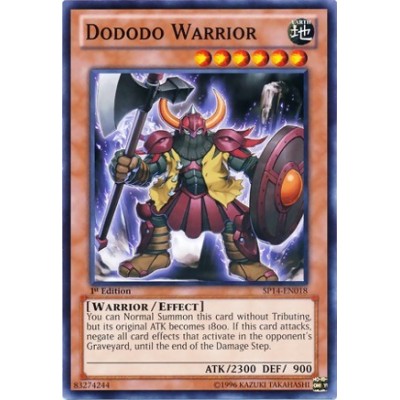 Dododo Warrior - SP14-EN018