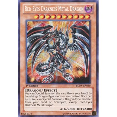 Red-Eyes Darkness Metal Dragon - LCJW-EN050