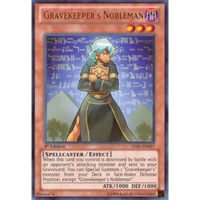 Gravekeeper's Nobleman - LVAL-EN031