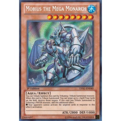 Mobius the Mega Monarch - LVAL-EN040 - Ghost Rare