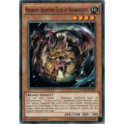 Nefarious Archfiend Eater of Nefariousness - DUEA-EN035