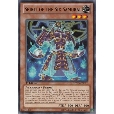 Spirit of the Six Samurai - SDWA-EN012