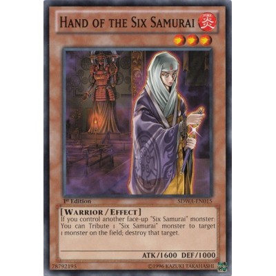 Hand of the Six Samurai - SDWA-EN015