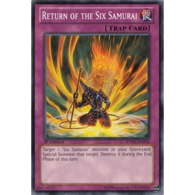 Return of the Six Samurai - SDWA-EN034 