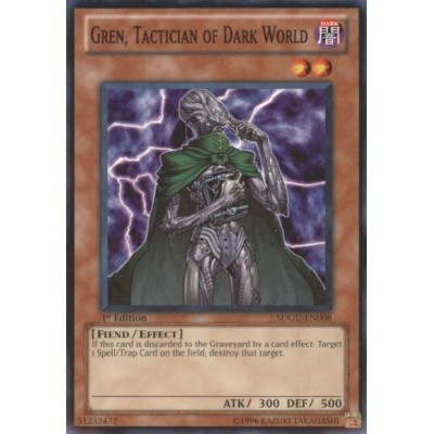 Gren, Tactician of Dark World - SDGU-EN008