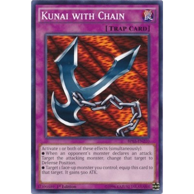 Kunai with Chain - BP03-EN210 - Shatterfoil