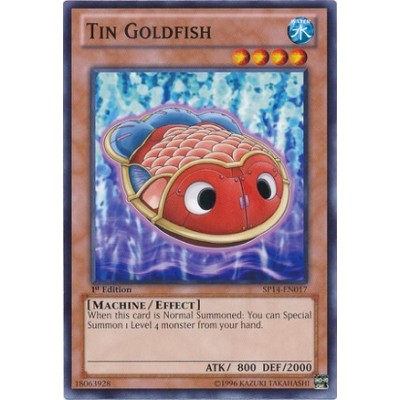 Tin Goldfish - SP14-EN017