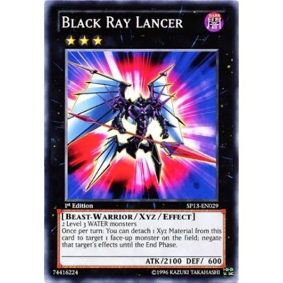 Black Ray Lancer - SP13-EN029 - Starfoil Rare