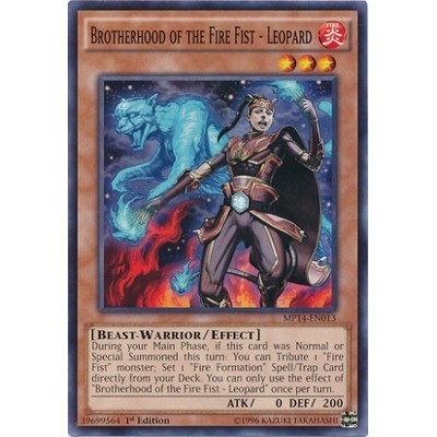 Brotherhood of the Fire Fist - Leopard - MP14-EN013