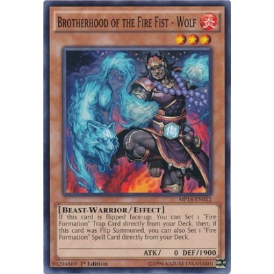 Brotherhood of the Fire Fist - Wolf - MP14-EN012