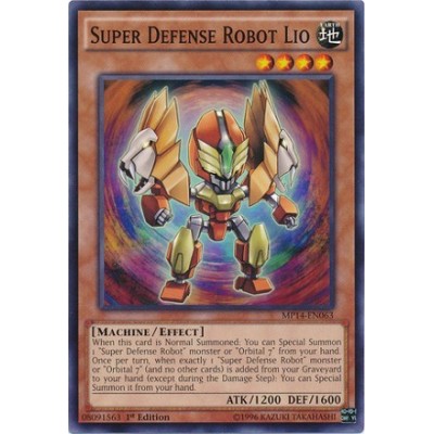 Super Defense Robot Lio - MP14-EN063