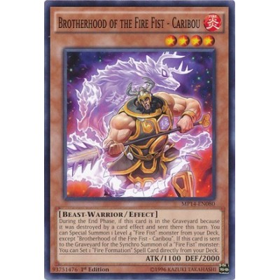 Brotherhood of the Fire Fist - Caribou - MP14-EN080