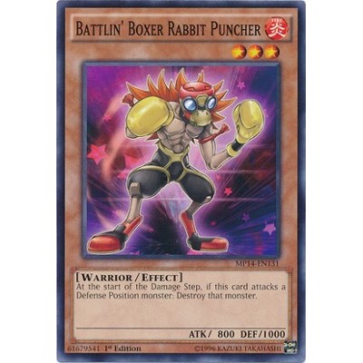 Battlin' Boxer Rabbit Puncher - MP14-EN131