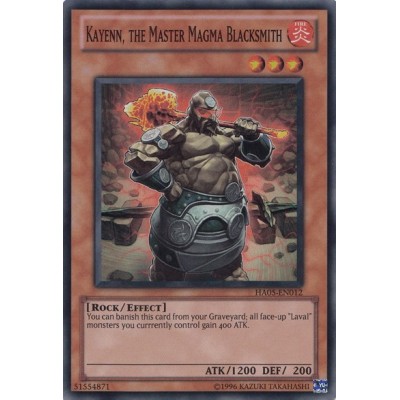 Kayenn, the Master Magma Blacksmith