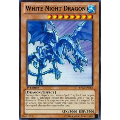 White Night Dragon - BP02-EN083 - Mosaic Rare