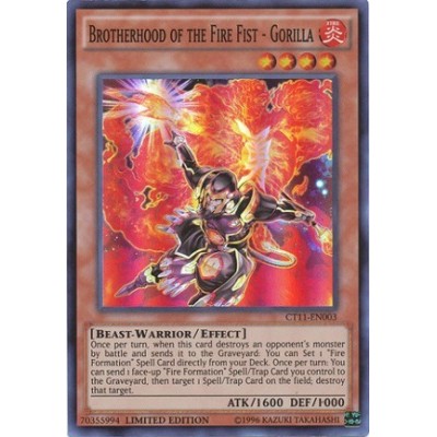 Brotherhood of the Fire Fist - Gorilla - CT11-EN003