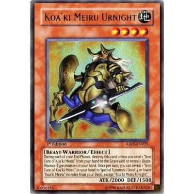 Koa'ki Meiru Urnight - ABPF-EN025  - Ultra Rare