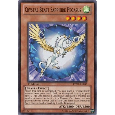 Crystal Beast Sapphire Pegasus - CT04-EN002