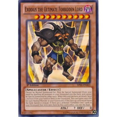 Exodius the Ultimate Forbidden Lord - CT07-EN024