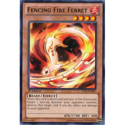 Fencing Fire Ferret - JOTL-EN097