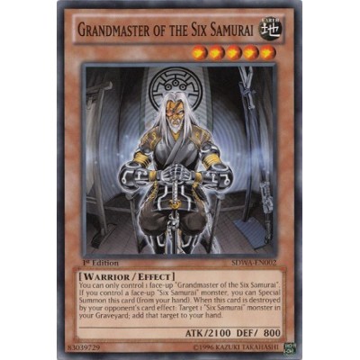 Grandmaster of the Six Samurai - TU01-EN009