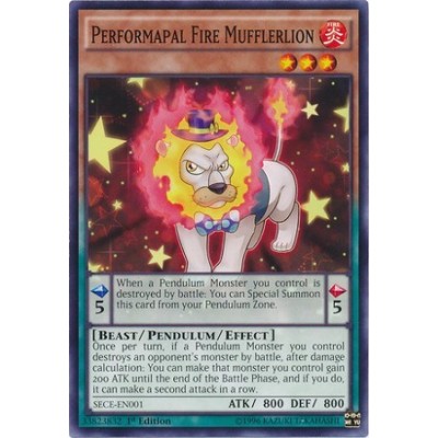 Performapal Fire Mufflerlion - SECE-EN001