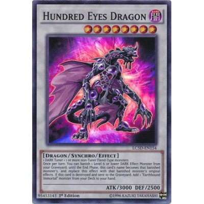 Hundred-Eyes Dragon - LC5D-EN154