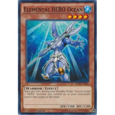 Elemental HERO Ocean - SDHS-EN002 .