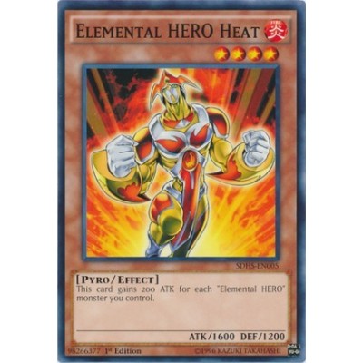 Elemental HERO Heat - SDHS-EN005