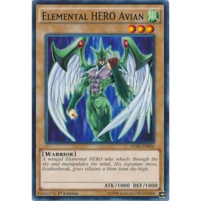 Elemental HERO Avian - SDHS-EN006