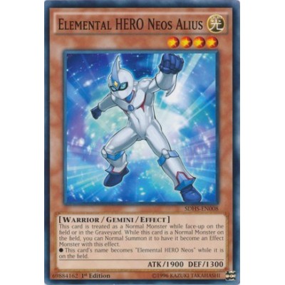 Elemental HERO Neos Alius - SDHS-EN008 .