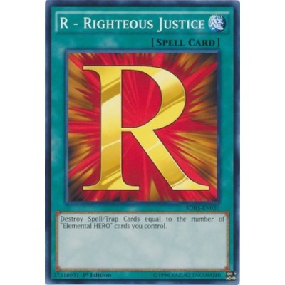 R - Righteous Justice - SDHS-EN030