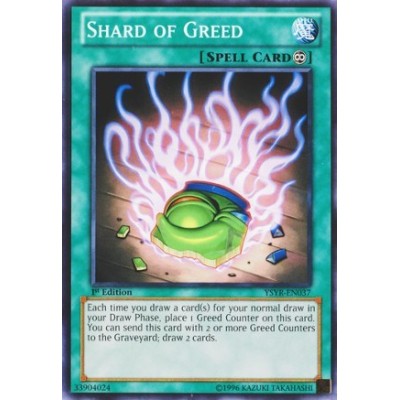 Shard of Greed - BP02-EN165 - Mosaic Rare 