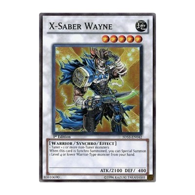 X-Saber Wayne - 5DS3-EN042