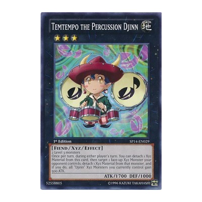 Temtempo the Percussion Djinn - SP14-EN29 - Starfoil Rare