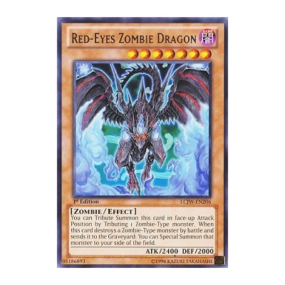 Red-Eyes Zombie Dragon - SDZW-EN001