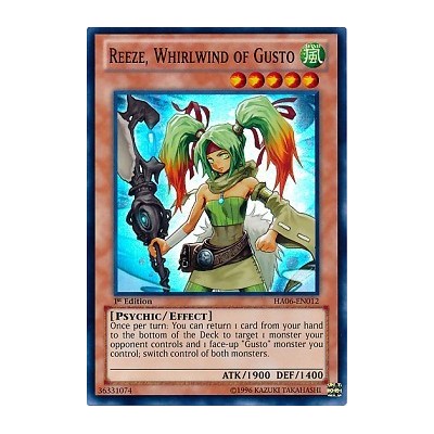 Reeze, Whirlwind of Gusto - HA06-EN012