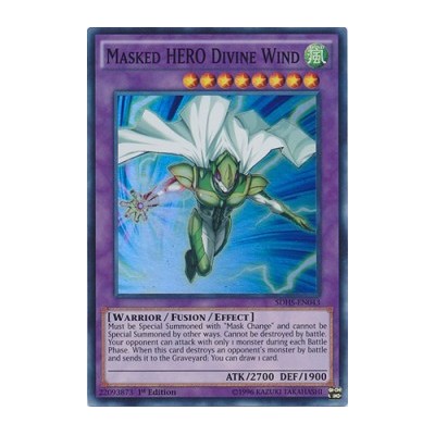 Masked HERO Divine Wind - SDHS-EN043 .