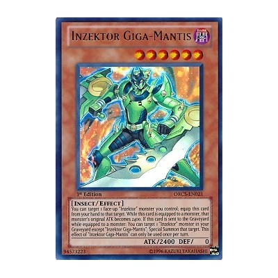 Inzektor Giga-Mantis - ORCS-EN021 - Ultimate Rare